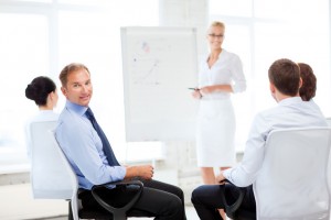 businessman on business meeting in office